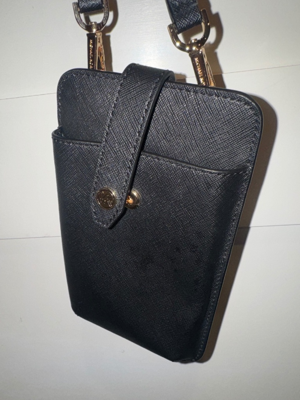 Michael Kors Saffiano Leather Smartphone Crossbody